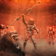Illustration for article titled Exclusive Alien vs. Predator concept art shows what a Predator victory party looks like